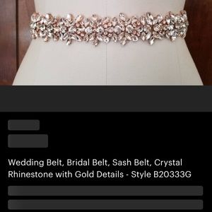 Wedding belt-